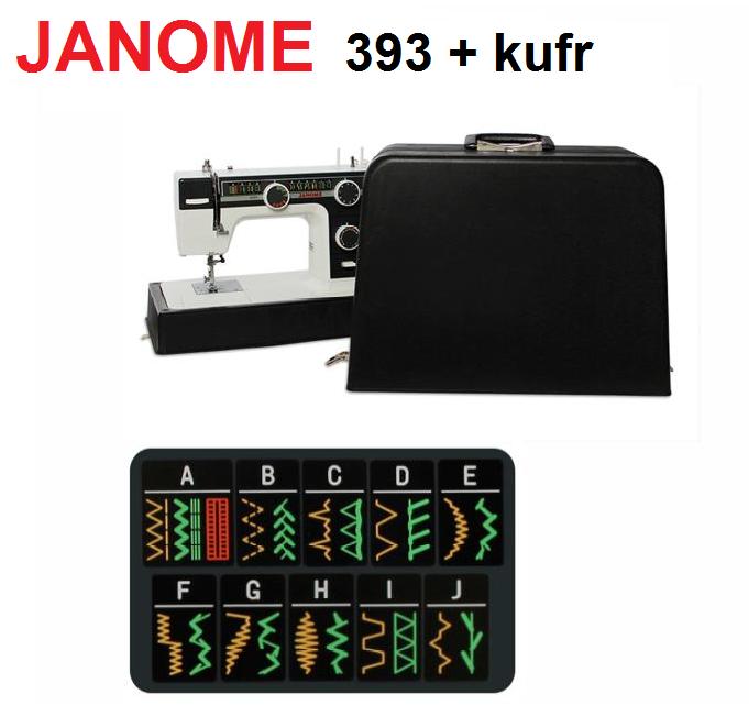 Janome 393 + kufr